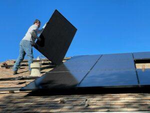 fixing your roof with solar